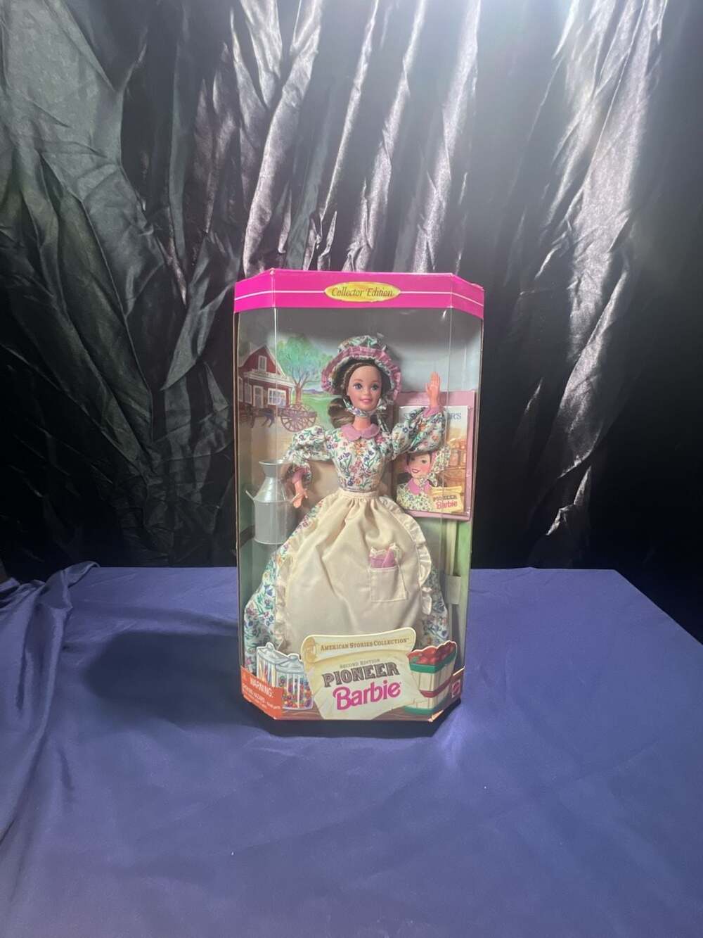 1995 Mattel American Stories Collection Second Ed Pioneer Barbie Doll #14756
